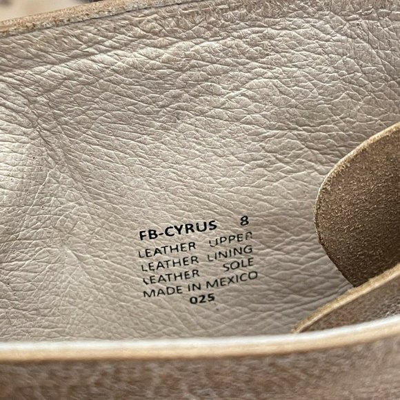 Freebird Rose Embroidered Leather Cyrus Boots, Size 8 - Picture 5 of 7